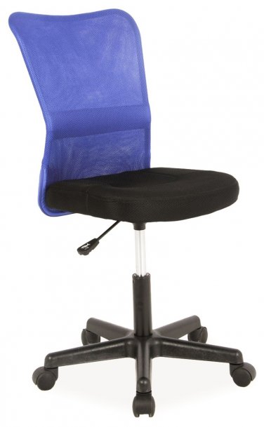 Židle kancelářská modrá Q-121
