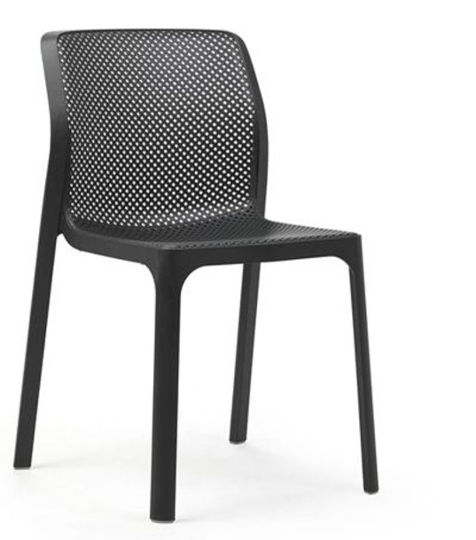 Plastová židle polypropylen antracite BIT