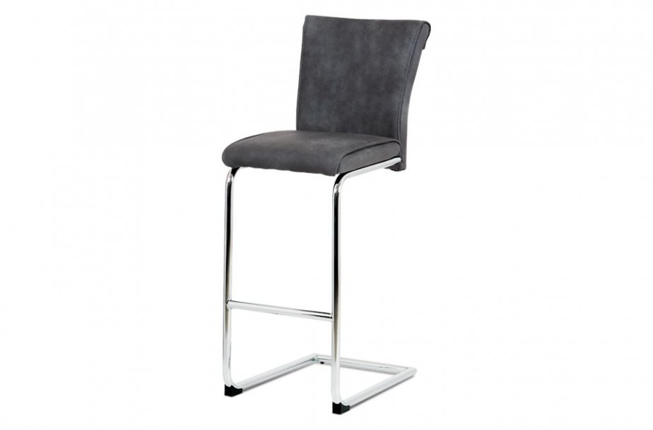 Židle barová šedá BAC-192 GREY