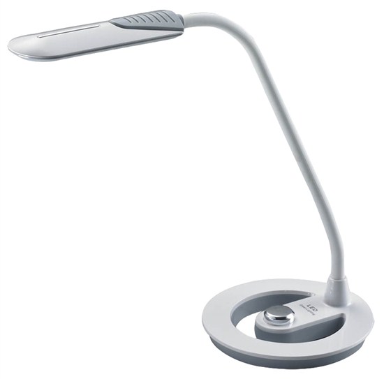 Lampička stolní stmívatelná bílá/šedá WO38-W