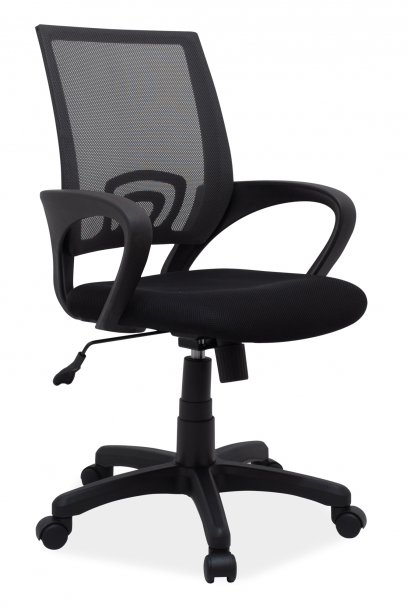 Židle kancelářská černá Q-148