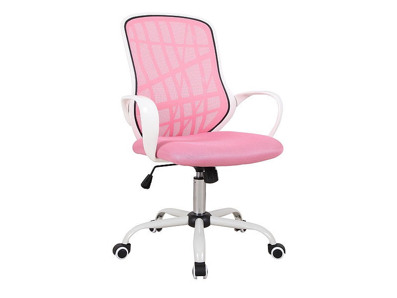 Židle kancelářská růžová DEXTER
