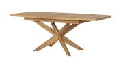 Stůl jídlení rozkládací dub medový VELLE 39