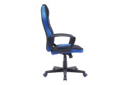Židle kancelářská černá/modrá DAKAR