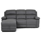 Rohová sedací souprava LEVÁ šedá ASD-4213L GREY