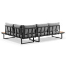 Zahradní sestava hliník šedá AZS-G1925 GREY