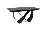 Stůl jídelní rozkládací azario black INFINITY CERAMIC