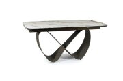 Stůl jídelní rozkládací azario black INFINITY CERAMIC