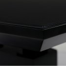 Jídelní stůl černý HT-420M BK
