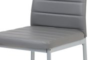 Židle jídelní šedá DCL-117 GREY