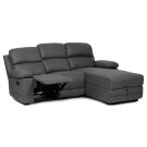 Rohová sedací souprava PRAVÁ šedá ASD-4213P GREY