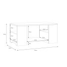 Stolek konferenční catania oak JOKISS CFTT5160-D89