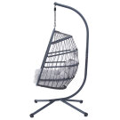 Zahradní závěsné křeslo antracit AZ-V1269 GREY