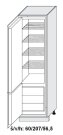 Dolní skříňka vysoká MALMO PEMBRKE 60 cm                                                                                                                                                             