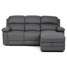 Rohová sedací souprava LEVÁ šedá ASD-4213L GREY