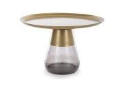 Stolek konferenční zlatý/zelený TIFFANY GOLD B