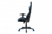 Kancelářská židle modrá KA-V608 BLUE
