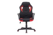 Židle kancelářská černá/červená DAKAR