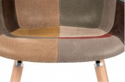 Jídelní židle patchwork CT-728 PW3