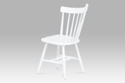 Židle jídelní bílá AUC-003 WT