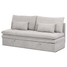 Pohovka rozkládací světle šedá ASB-4740 GREY2