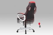 Židle kancelářská červená JANE