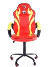 kancelářská židle červená/žlutá SPAIN