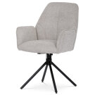 Jídelní židle šedá HC-522 GREY2