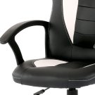 Židle kancelářská dětská bílá KA-Z107 WT