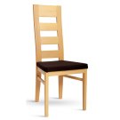 Židle jídelní s čalouněným sedákem FALCO