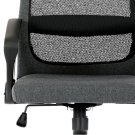 Židle kancelářská šedá KA-Z206 GREY
