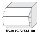 Horní skříňka MALMA PEMBROKE 90 cm