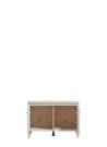Botník se sedákem dub artisan/cashmere BELFORT KOM