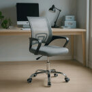 Kancelářská židle šedá KA-L103 GREY
