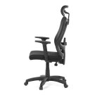 Kancelářská židle černá KA-R215 BK