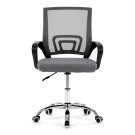 Kancelářská židle šedá KA-L103 GREY