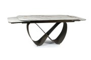 Stůl jídelní rozkládací azario black INFINITY CERAMIC
