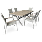Židle zahradní šedá AZC-S1110 GREY
