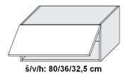 Horní skříňka FIUGGI DUB ARTISAN 80 cm