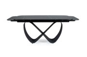 Stůl jídelní rozkládací azario black INFINITY CERAMIC