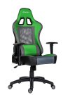 Herní židle zelená BOOST