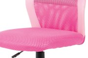Židle kancelářská dětská růžová HOLLY