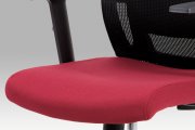 Židle kancelářská červená ANTONIA