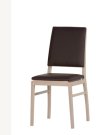 Židle jídelní dřevěná čalouněná látka DESIRE 101
