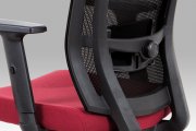 Židle kancelářská červená ANTONIA