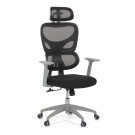Kancelářská židle šedá KA-K2081 GREY