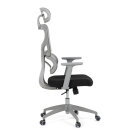 Kancelářská židle šedá KA-K2081 GREY