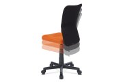 Židle Kancelářská oranžová KA-2325