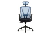 Židle kancelářská modrá EMMA