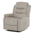 Křeslo relaxační manuální šedá TV 4086 GREY